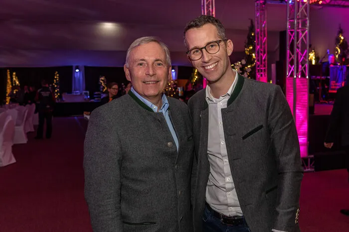 ... Energie-Steiermark-Boss Christian Purrer (l.) ...