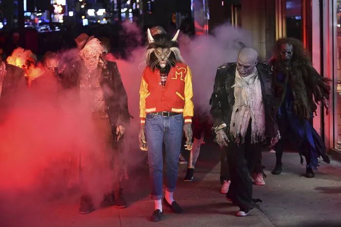 Diesmal wurde es ein Werwolf und zwar jener aus Michael Jacksons Thriller.