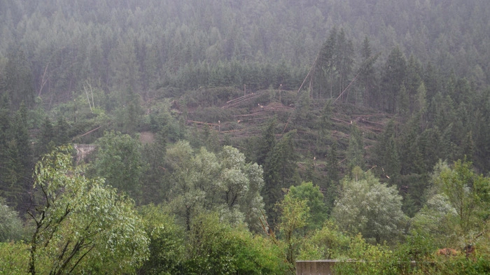 Unwetter am Mittwochnachmittag