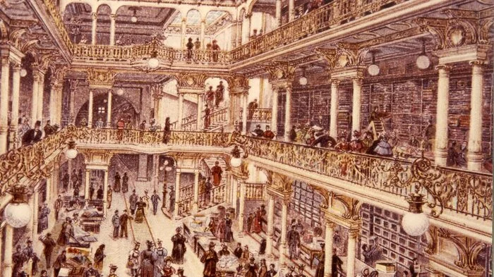 Carl Kastner und Hermann Öhler gründen im heutigen Tschechien 1973 die „Kurzwarenhandlung Kastner & Öhler“. 1883 versäumt Kastner seinen Zug in Graz und entdeckt ein freies Geschäftslokal in der Sackstraße.1912/13 wurde das Haus erstmals umgebaut, aus dieser Zeit stammt das Foto.