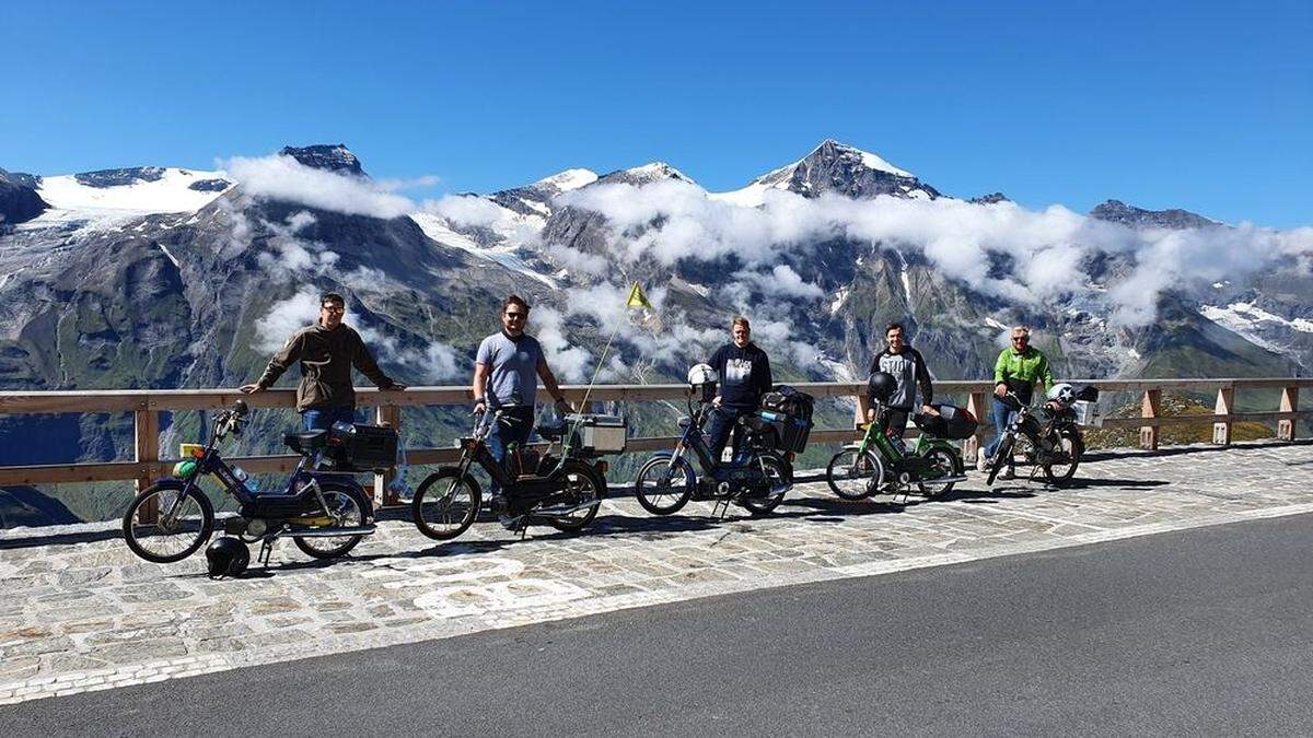 Erinnerungsbild von der Großglockner-Hochalpenstraße