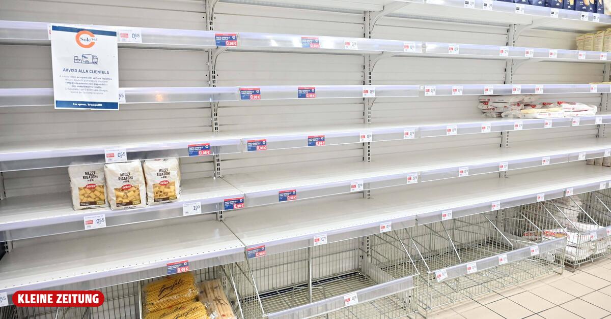 High fuel prices lead to empty shelves in southern Italy