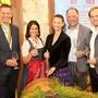 Dompfarrer Peter Allmaier, Iris Auer, Livia Graf-Bechler, Stefan Auer, Georg Lexer