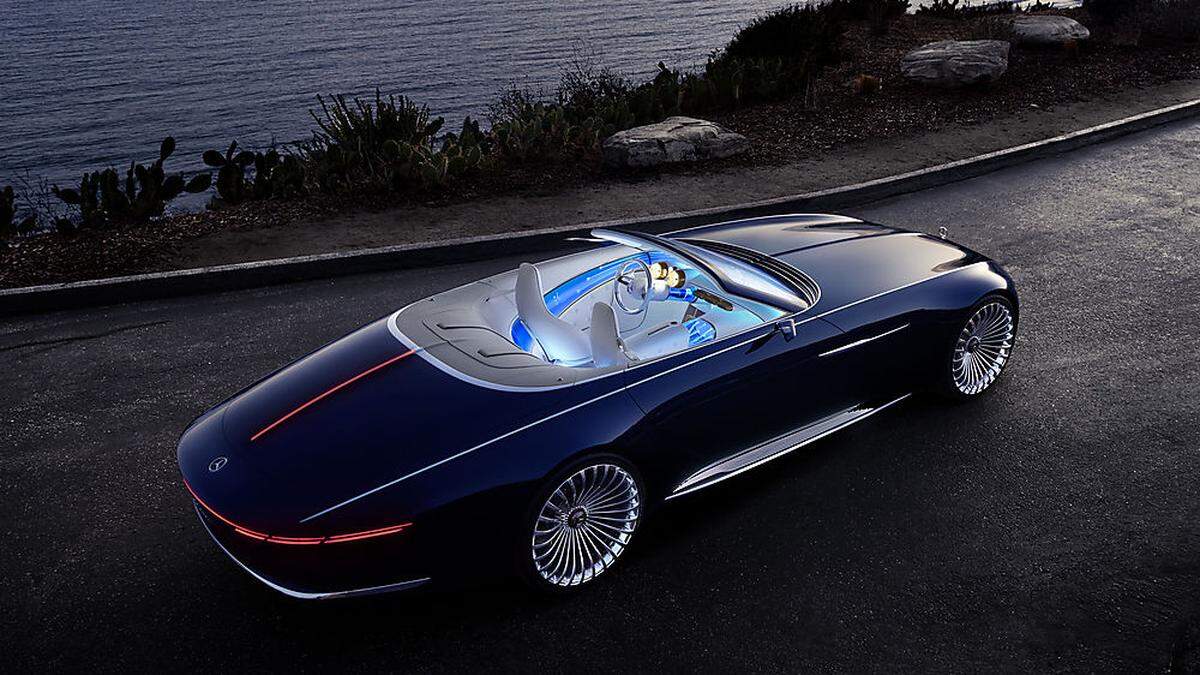 Sie Studie Vision Mercedes-Maybach 6 Cabriolet