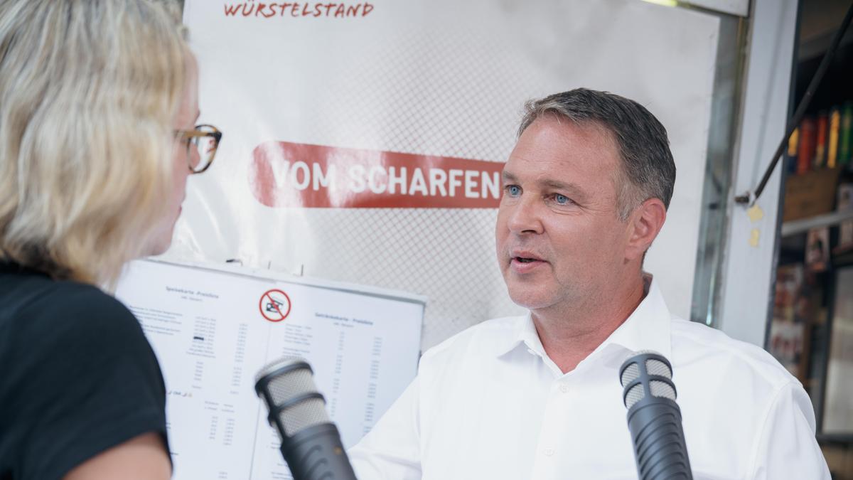 SPÖ-Chef Andreas Babler im Gespräch