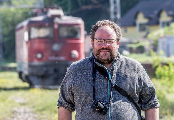 Christoph Posch ermöglichte der Kleinen Zeitung 2019 den exklusiven Blick in ein luxuriöses Kapitel der Eisenbahn-Geschichte