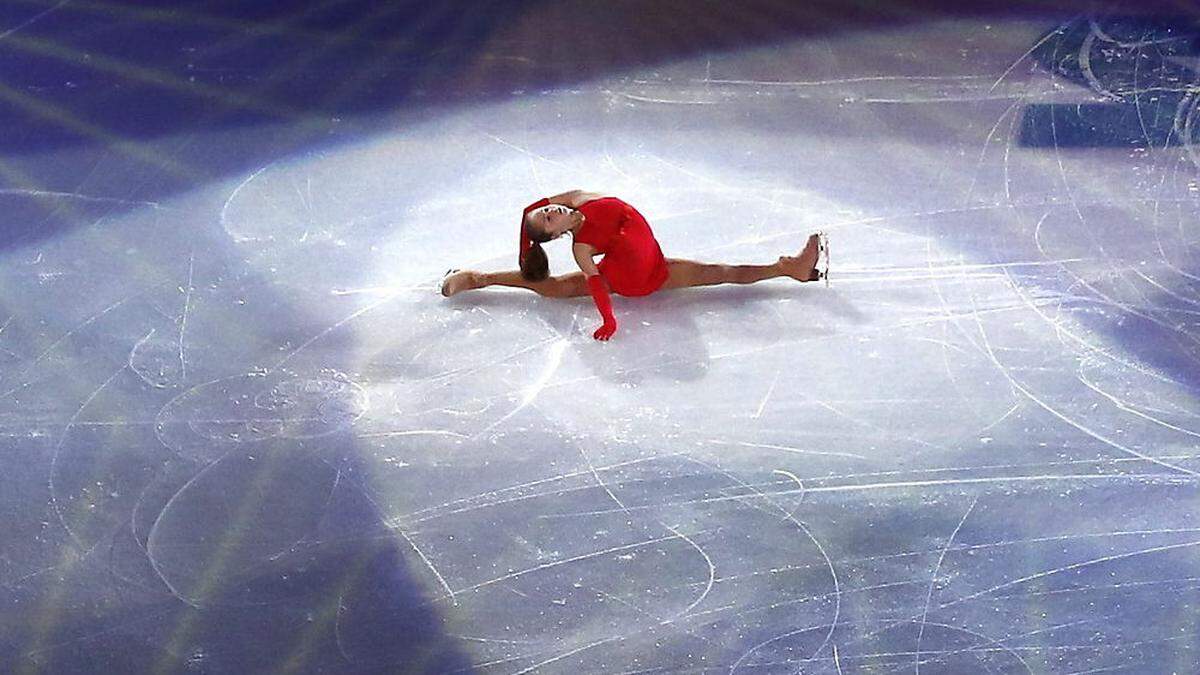 Julia Lipnizkaja bei den Olympischen Spielen in Sotschi