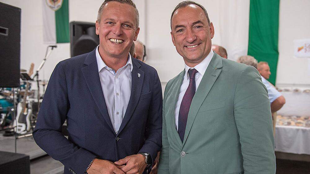 Die guten Zeiten sind vorbei: FPÖ-Landesparteichef Mario Kunasek und der Ex-FPÖ-Obmann in Graz Mario Eustacchio
