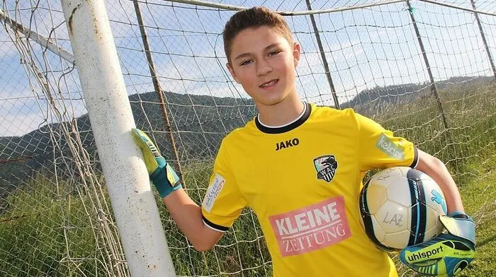 David Skubl ist ein sehr ehrgeiziger Sportler und wurde mit der U14-Mannschaft des WAC Herbstmeister