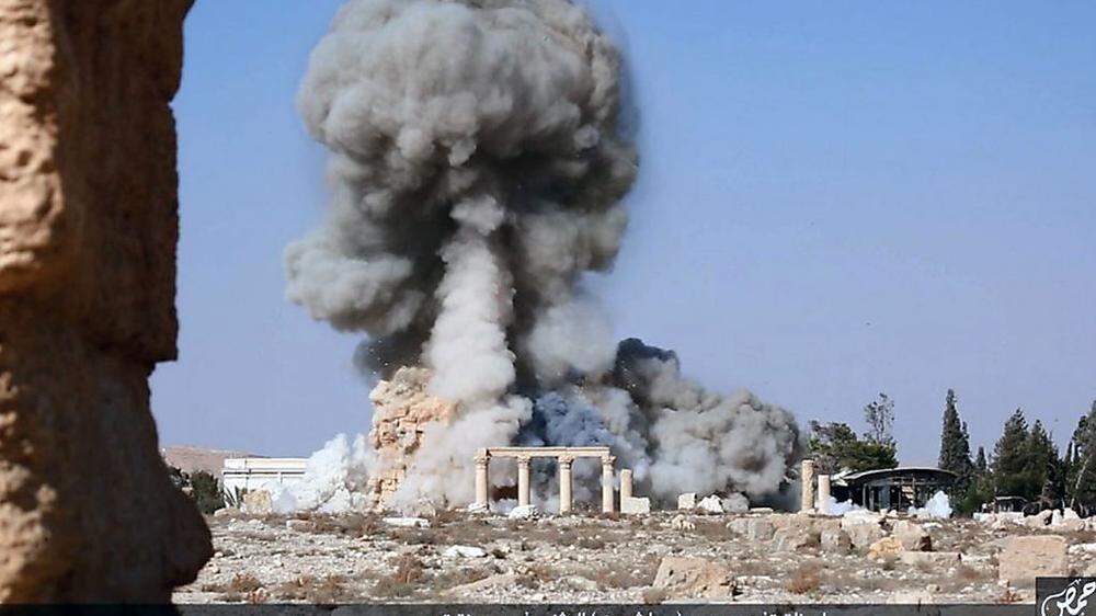 Das Zerstörungswerk in Palmyra wird fortgesetzt