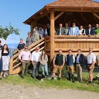 Am Freitagnachmittag wurde die PV-Anlage Traidersberg offiziell eröffnet