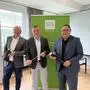 Geschäftsführer Manfred Pachernegg (Energienetze Steiermark), Gottfried Putz (Energienetze Steiermark) und Vorstandsdirektor Martin Graf (Energie Steiermark)