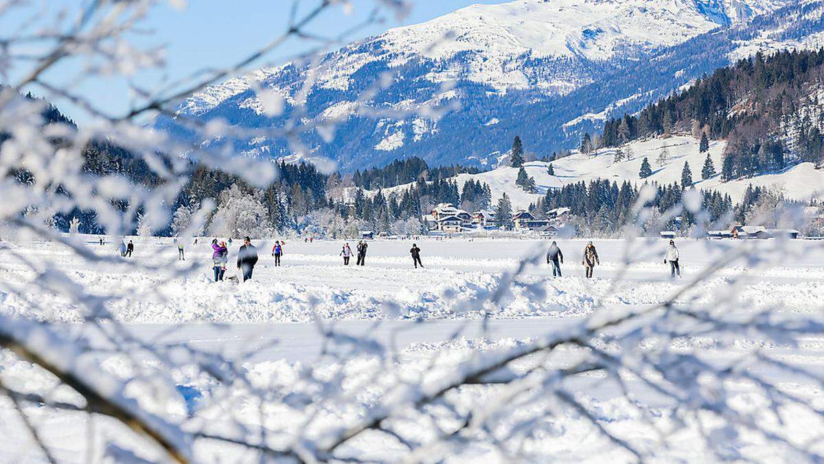 Der Weissensee in Kärnten