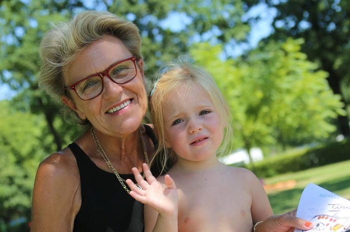 Die kleine Tina (3) wurde während des Kurses krank und darf ihn nächstes Jahr nachmachen.