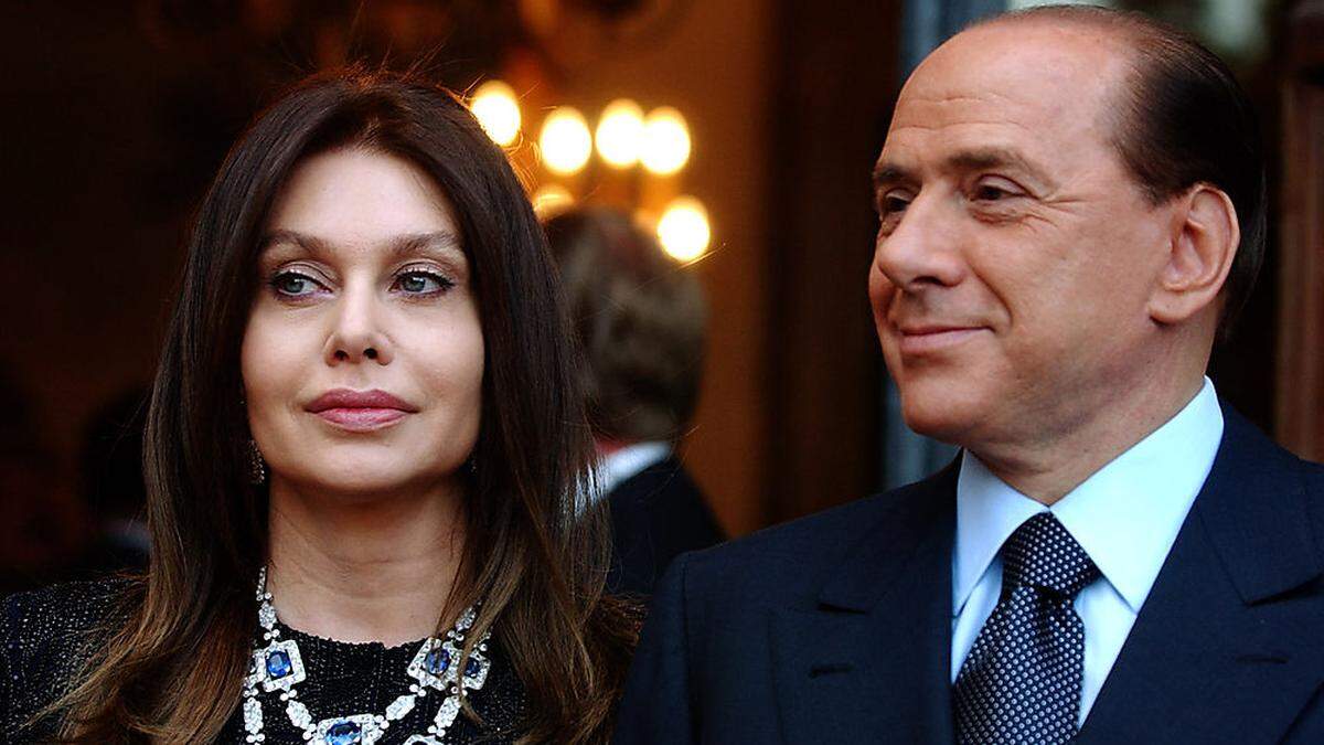 Bild aus besseren, gemeinsamen Tagen: Veronica Lario und Silvio Berlusconi