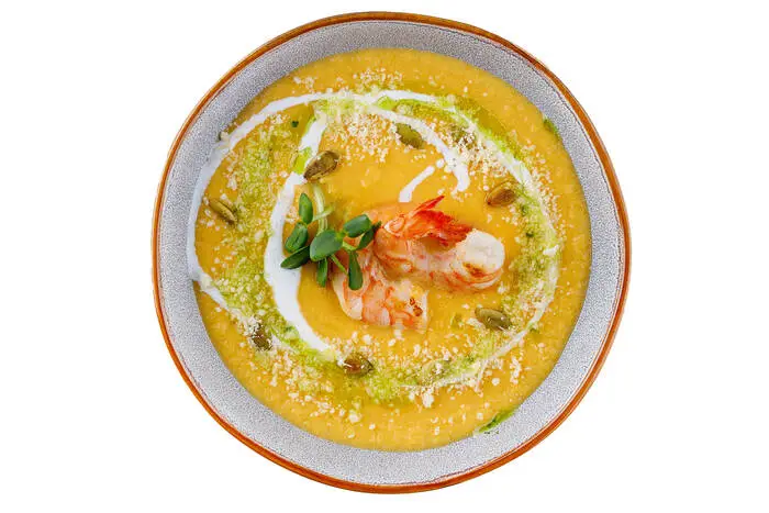 Der Halloween-Klassiker: Kürbiscremesuppe