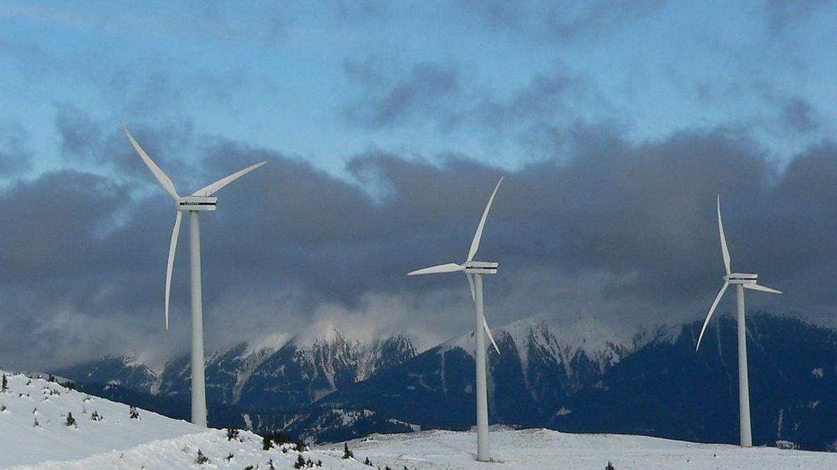 Allzu stürmisch werden sich die Räder über dem Lachtal nicht drehen, Meteorologe Peter Parson weiß von frostigen Früh- und milden Mittagswerten