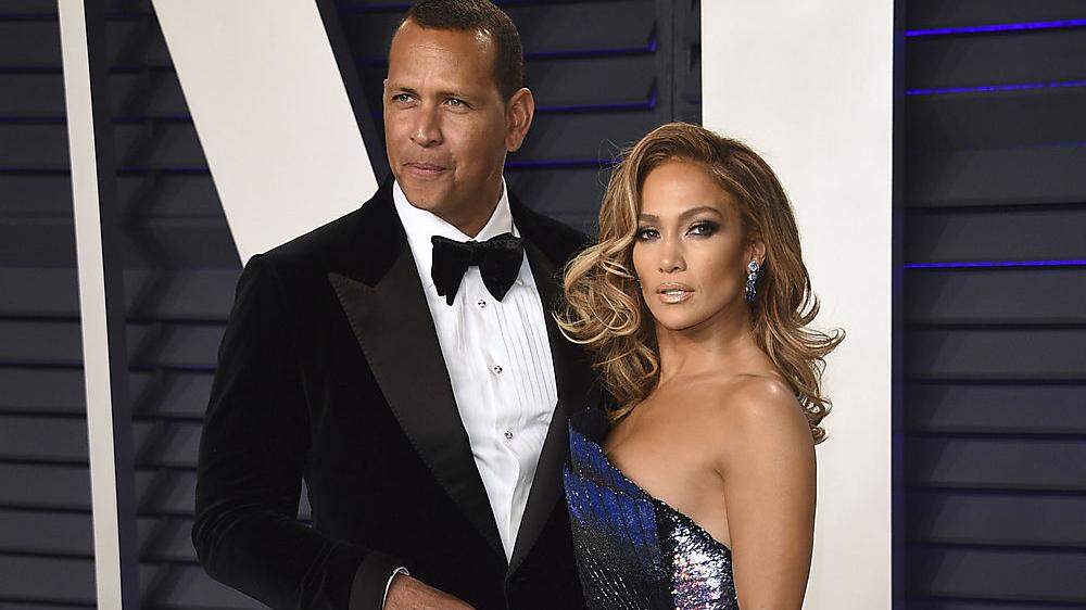 Alex Rodriguez und Jennifer Lopez