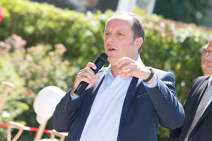 ... und Bürgermeister Christoph Stark durften nur zuschauen.