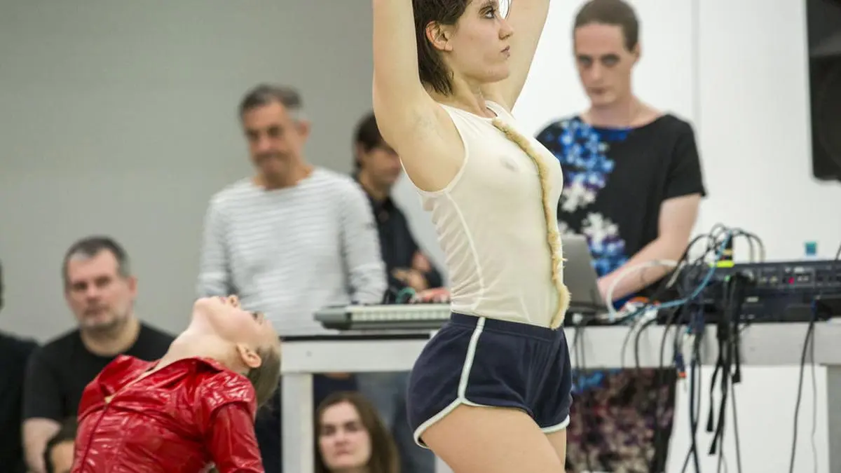 Ofelia Jarl Ortega mit "B. B.".