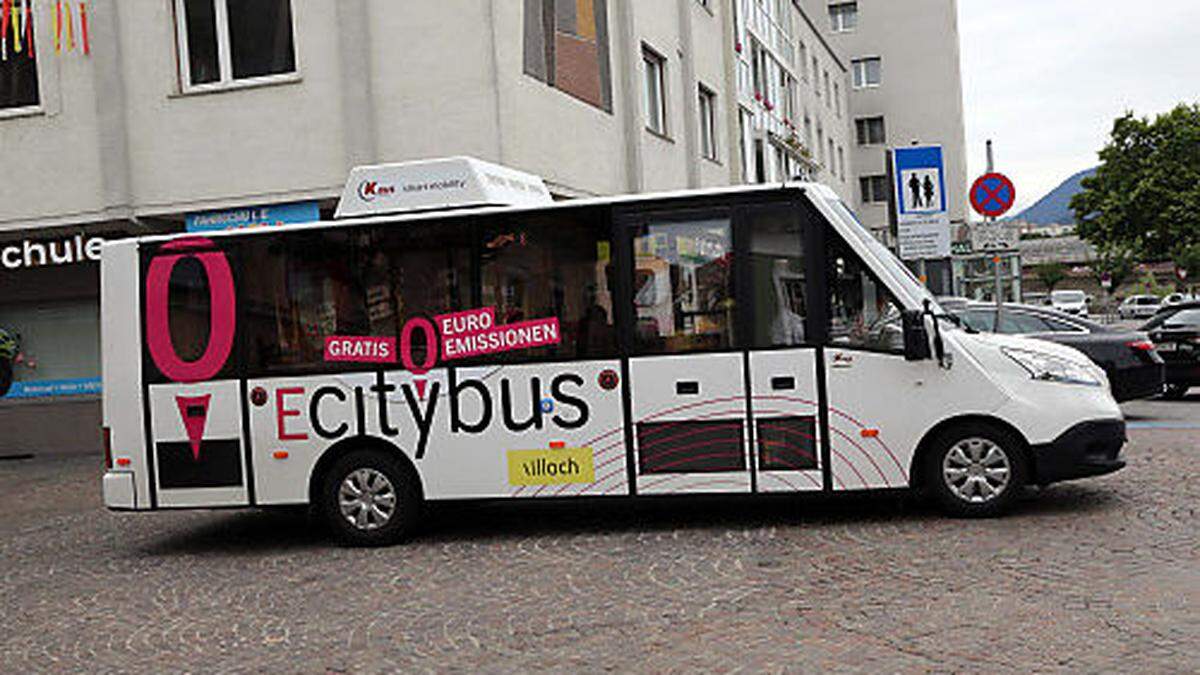 Der E-City-Bus in Villach sorgt für ein Polit-Hick-Hack