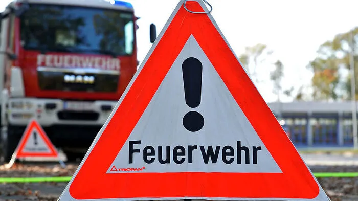 Die Feuerwehr Trautmannsdorf war mit sechs Mann im Einsatz