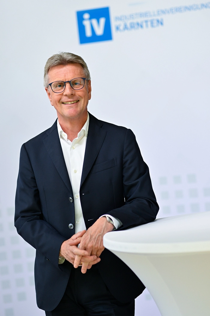 Michael Velmeden, Vizepräsident IV Kärnten und Obmann der Sparte Industrie der Wirtschaftskammer Kärnten