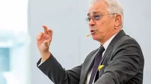 20210812 Press conference - Austrian Post - Result 1st half-year VIENNA, AUSTRIA - AUGUST 12: Chief Executive Officer of Post AG Georg Poelzl at a press conference - Austrian Post - Result 1st half-year at Headquarters, Rochusplatz on August 12, 2021 in Vienna, Austria. VIENNA, OESTERREICH - 12. AUGUST: Generaldirektor der Post AG Georg Poelzl bei einer Pressekonferenz zum Halbjahresergebnis der Post AG im Zentrum am Rochusplatz am 12. August 2021 in Wien, Oesterreich. 210812_SEPA_32_022 Copyright: xMartinxJuenx SEPAxMedia 