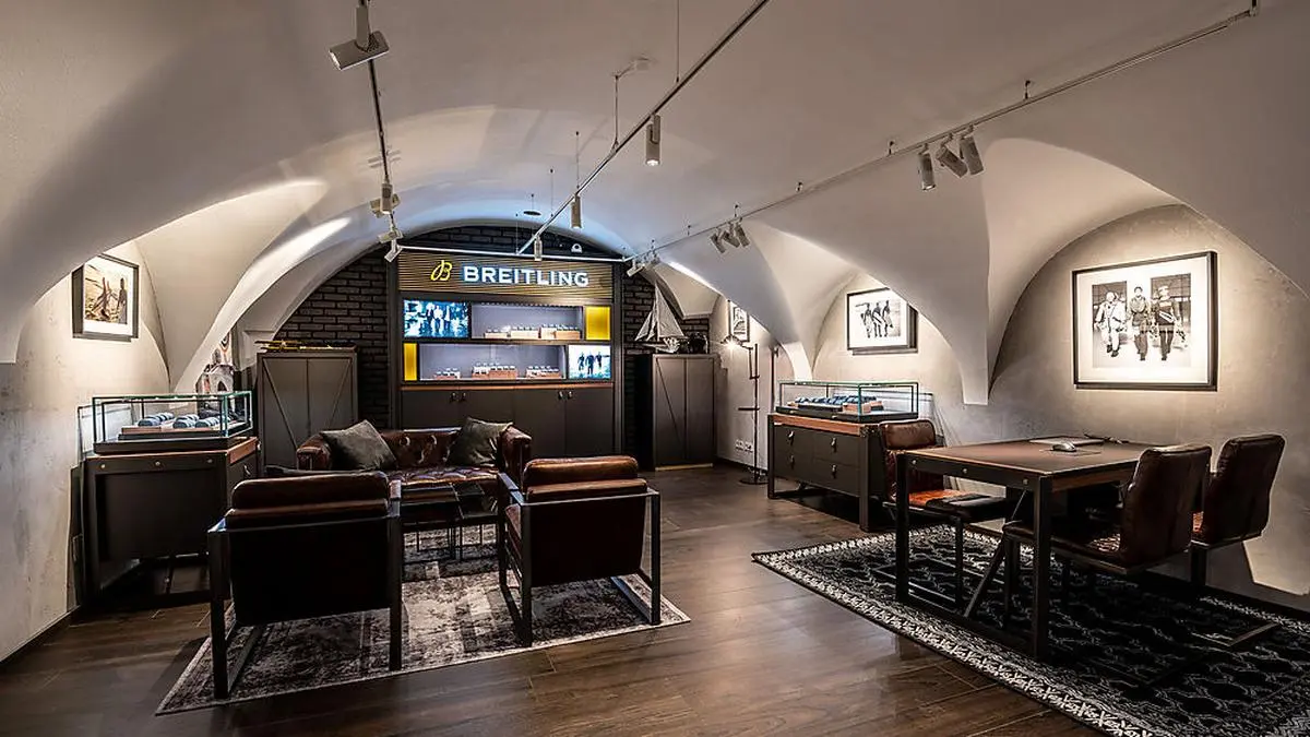 Der Breitling Store eröffnete bereits am 13. Dezember