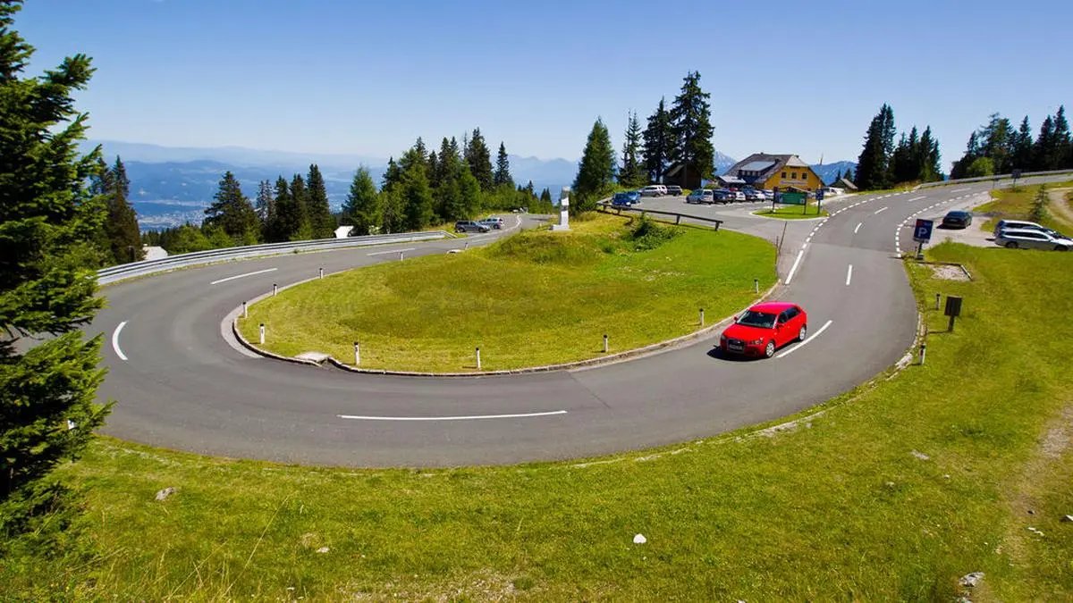 Die Villacher Alpenstraße ist eines der beliebtesten Ausflugsziele