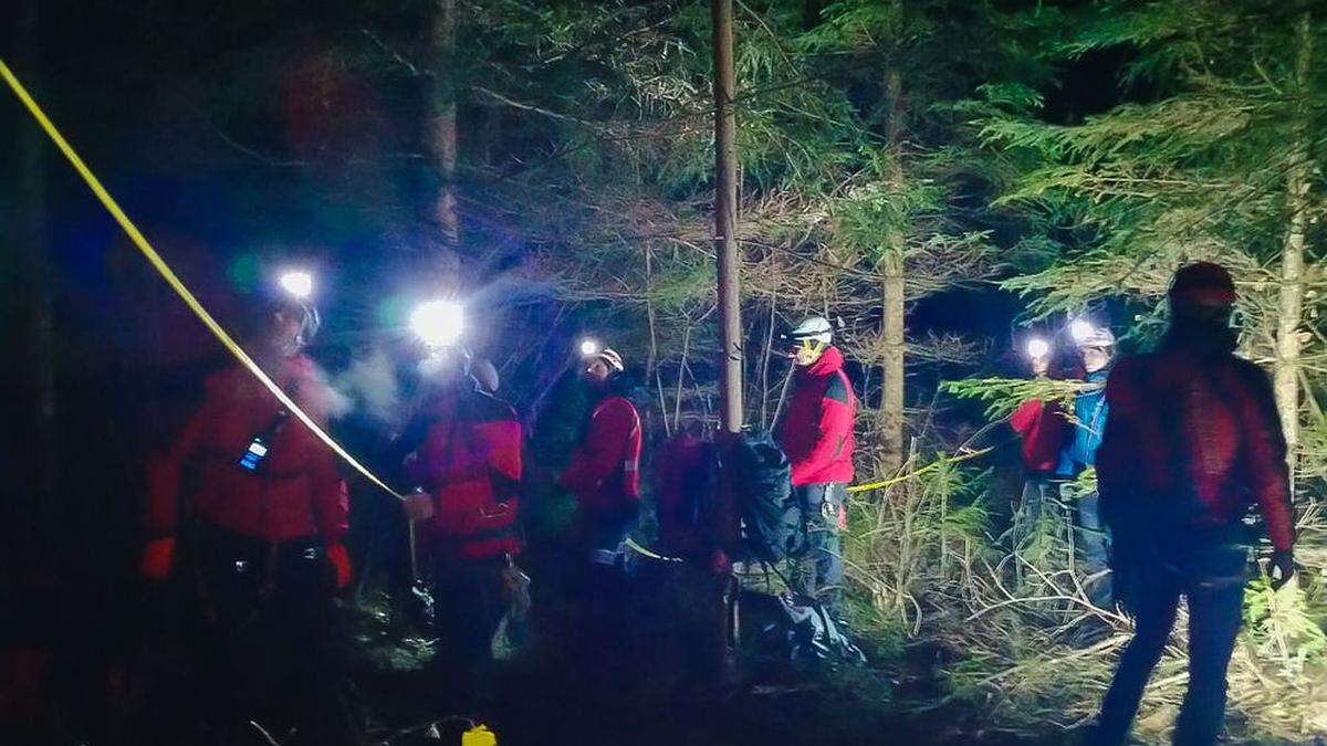 Mitglieder der Bergrettung wurden im vergangenen Bergsommer zu 57 Einsätzen gerufen