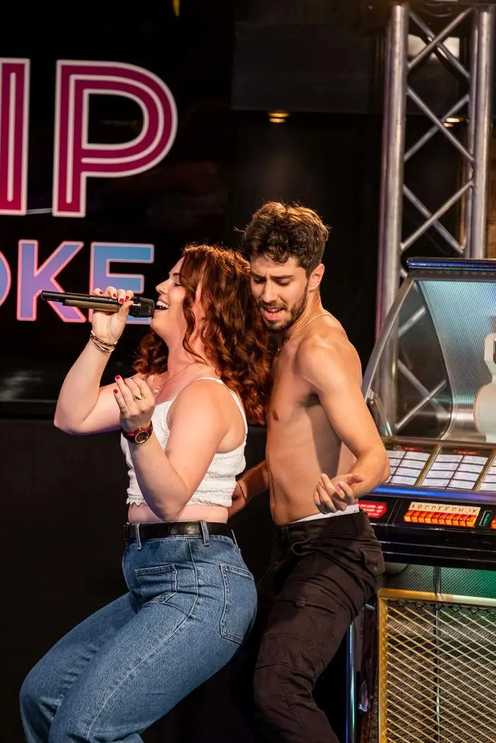 Anja Wilawitzer harmonierte auf der Bühne mit Tänzer Daniel