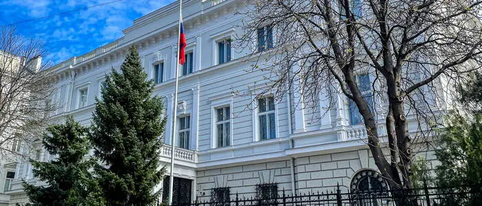 Die russische Botschaft in Wien