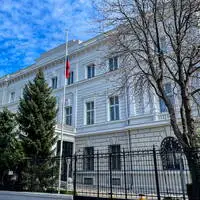 Die russische Botschaft in Wien