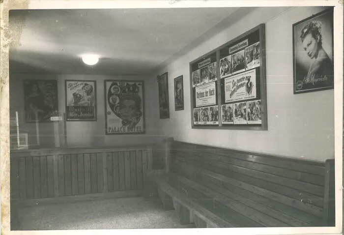 So sah das alte Kino in Landskron aus, es war zwischen 1952 und 1978 in Betrieb und ein Gasthofkino