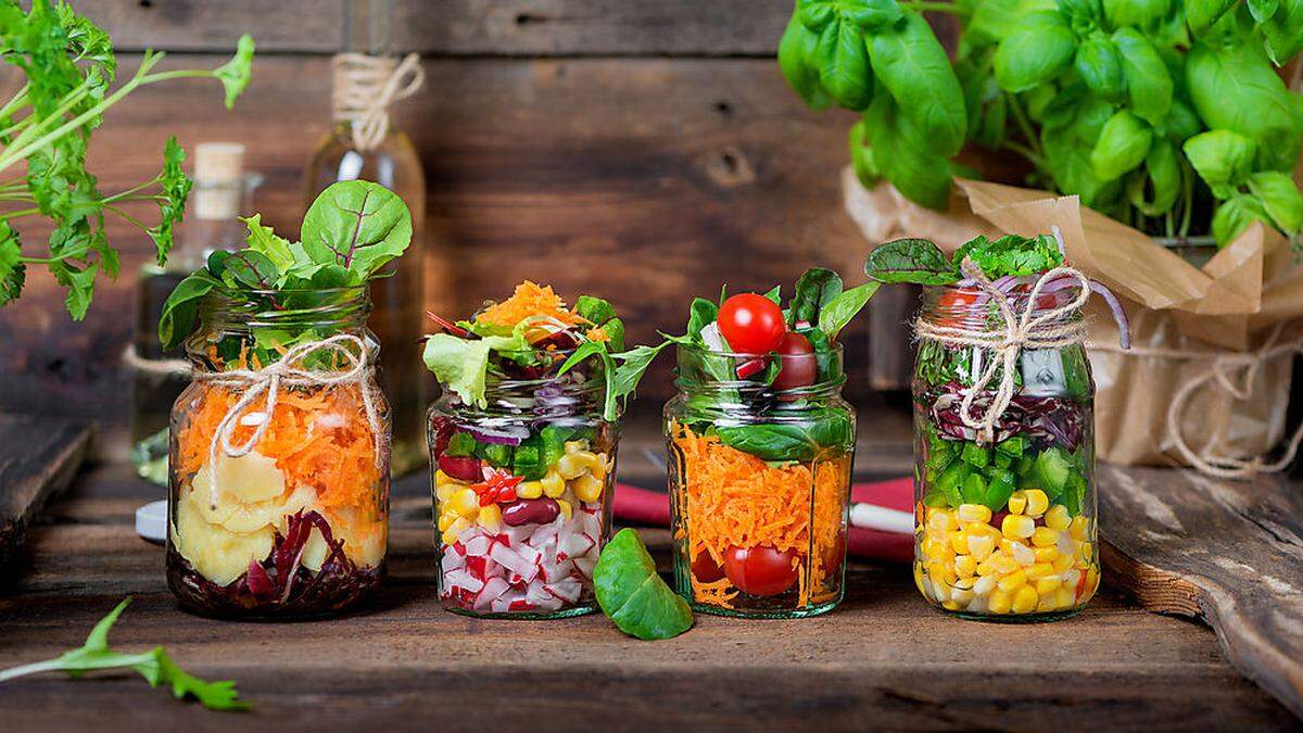 Gesunde Mahlzeiten im Glas sind das Spezialgebiet des Klagenfurter Start-ups &quot;Greenbox&quot;