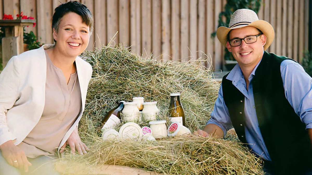 Olga und Markus Voglauer führen den Hof seit dem Jahr 2010