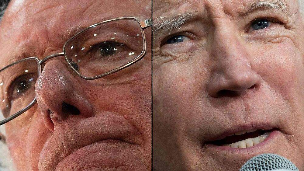 Zweikampf Sanders - Biden steht jetzt bevor