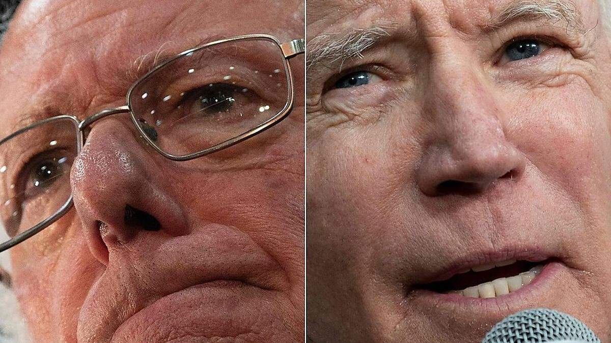 Zweikampf Sanders - Biden steht jetzt bevor