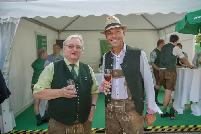 Willi Haider und Wolfgang Wieser (GF Therme Loipersdorf)