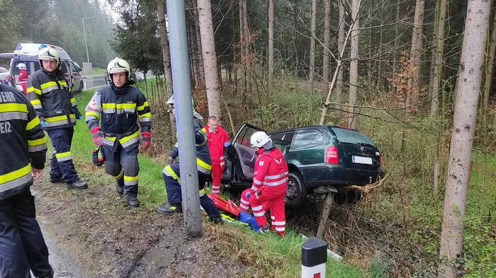 Ein schwerer Verkehrsunfall ereignete sich Freitagabend bei Büchl (Stadtgemeinde Weiz).