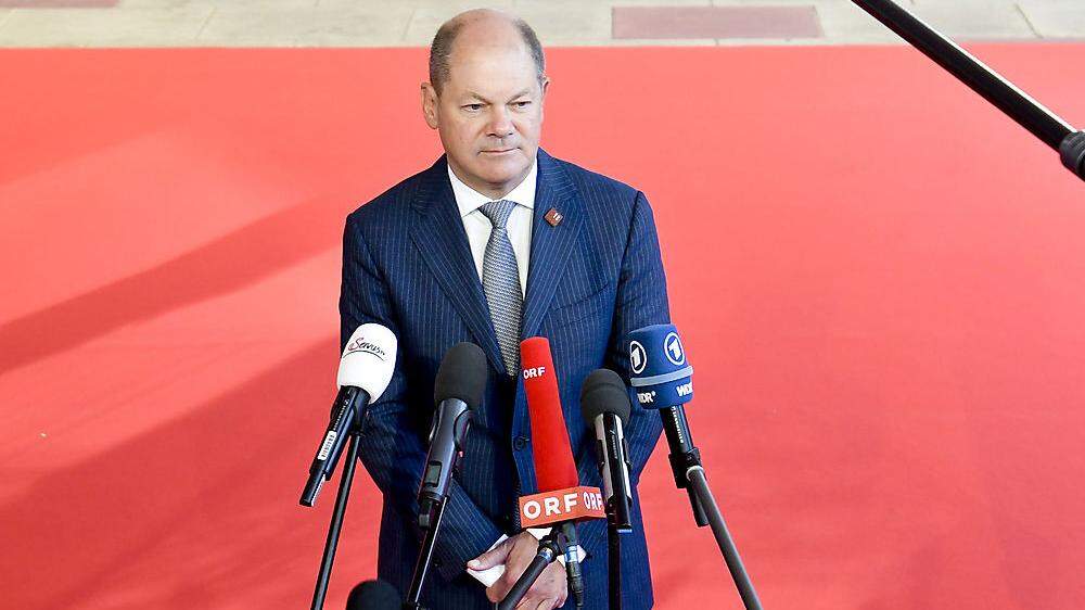 Deutscher Finanzminister Olaf Scholz (SPD)