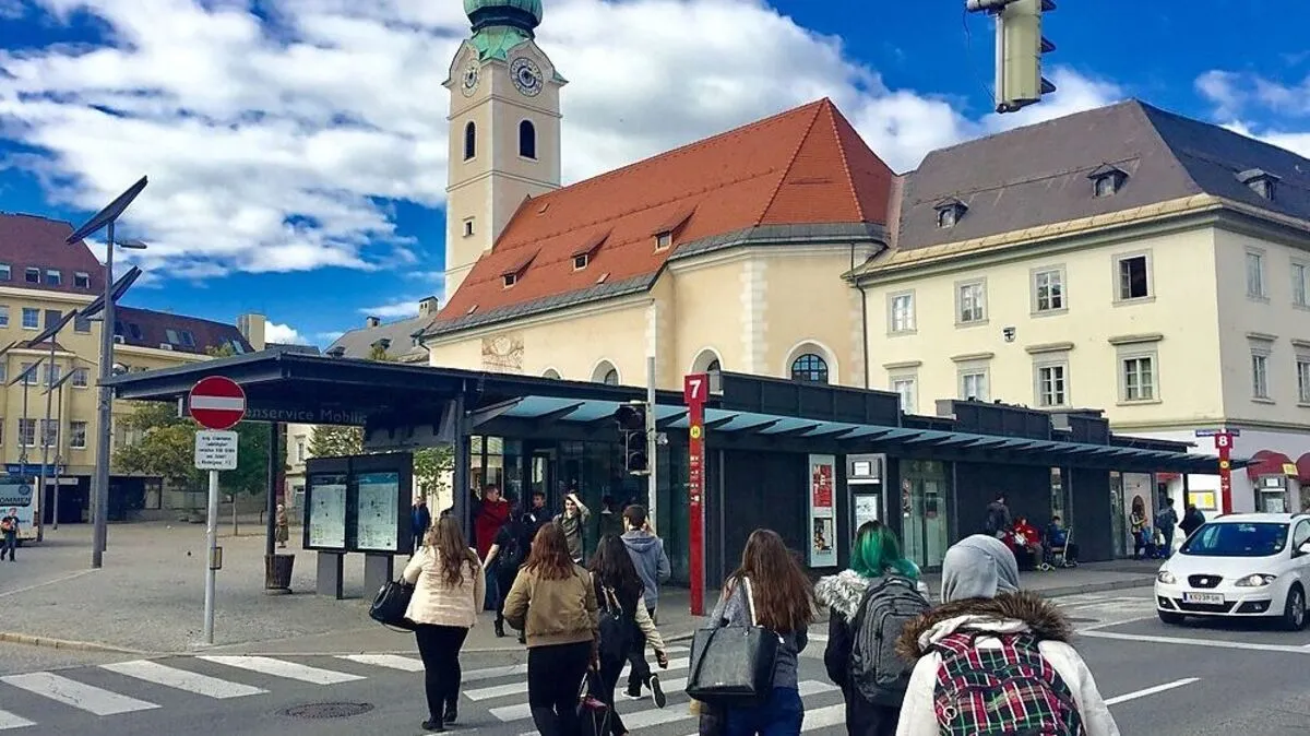 Hier kam es Mittwoch zum Unfall. Zwei 14-Jährige wurden bei der Verfolgungsjagd festgenommen