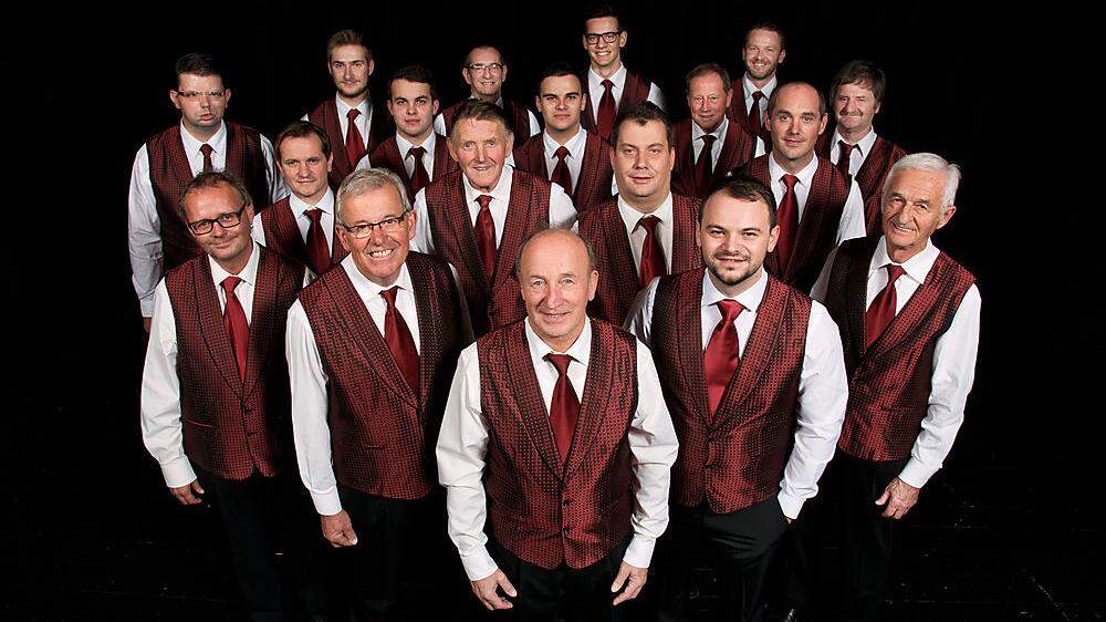 Beim Männerchor „Foltej Hartman“ singen derzeit rund 20 Sänger im Alter von 18 bis 82 Jahren 