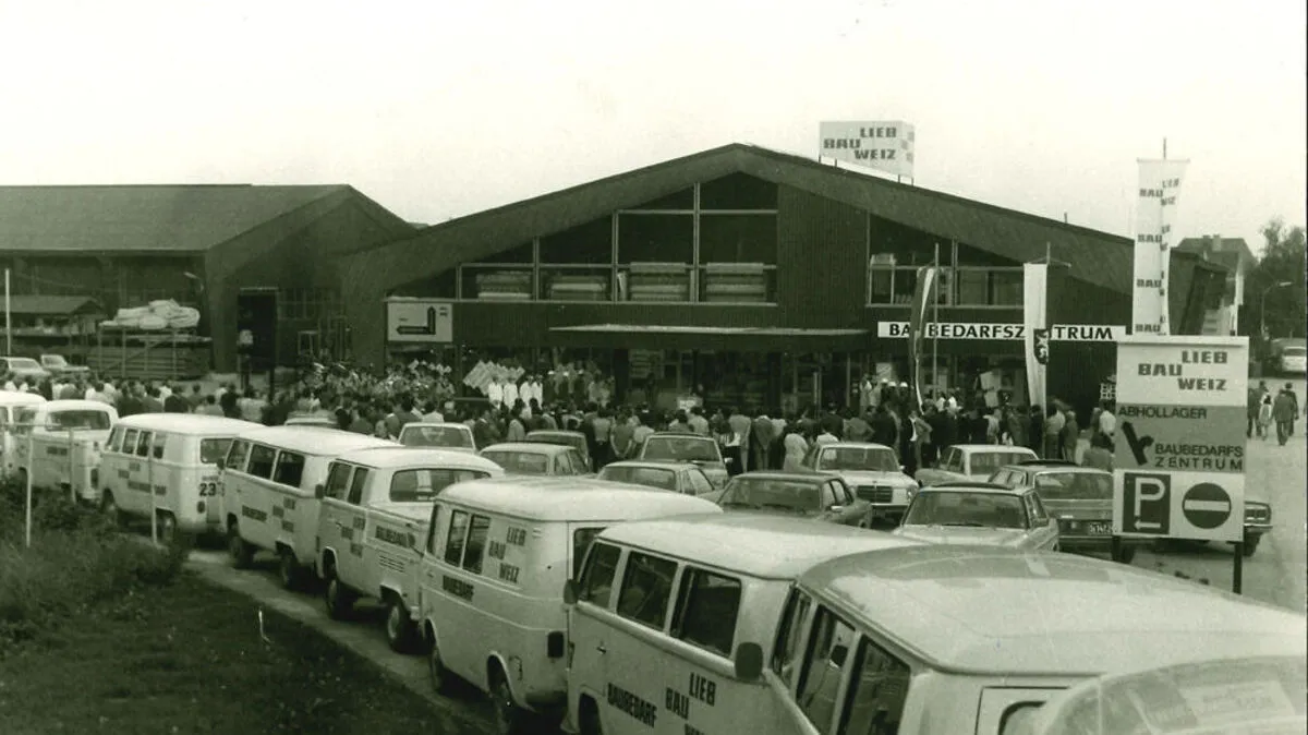 Das war 1970, als der Lieb-Markt in Weiz eröffnete