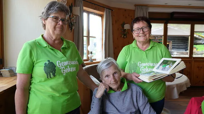 Das dynamische Organisationstrio: Heidi Pitzer, Ulrike Herfert und Hildegard Riefer