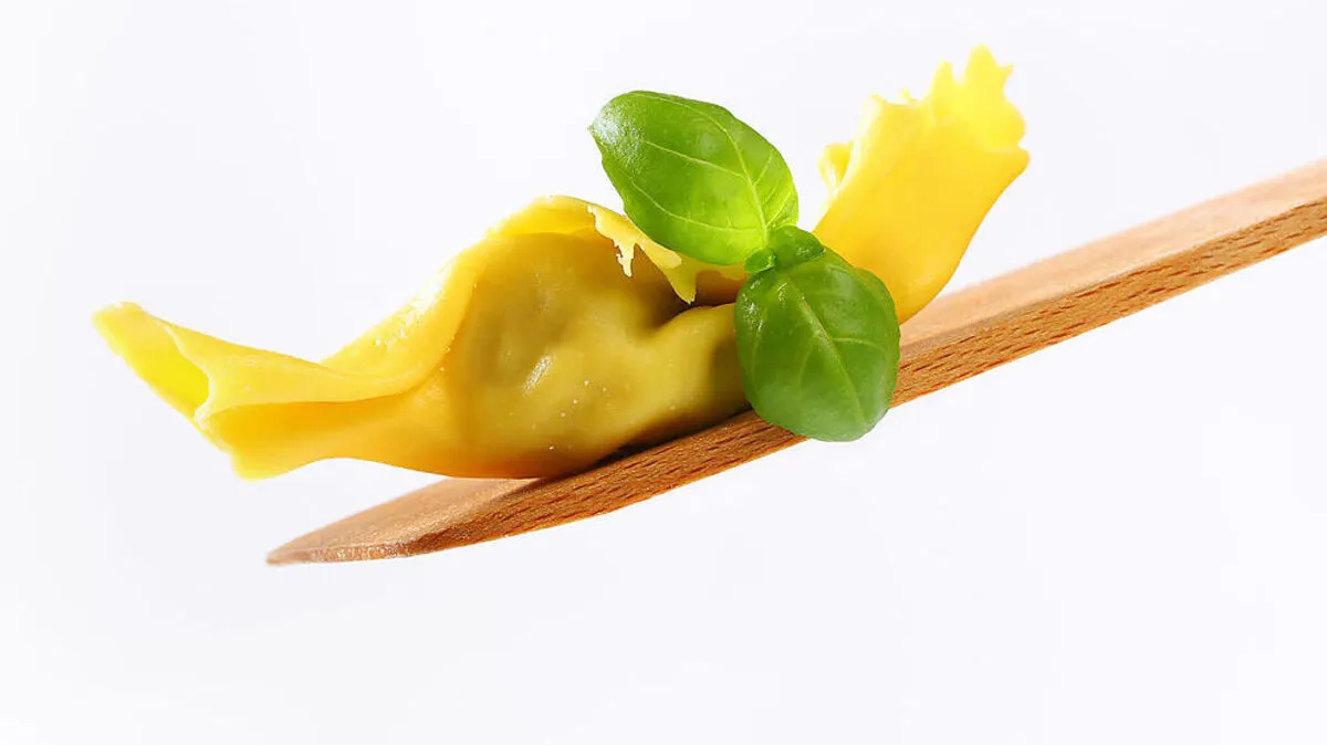 Caramelle: Pastateig in Zuckerlform