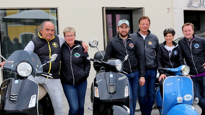 Der Vespa Club Jauntal hat 30 Mitglieder, die regelmäßig gemeinsame Ausfahrten unternehmen.