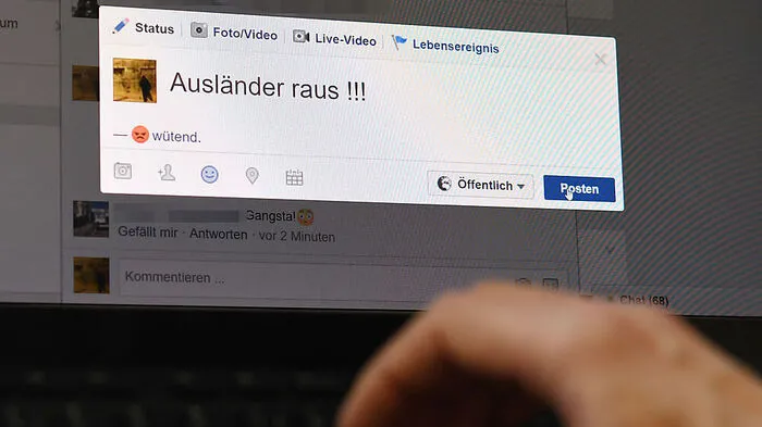 Gegen Ausländer wird im Netz besonders oft gehetzt. Auch der Antisemitismus nimmt zu.
