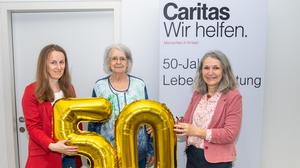 Sie sind Teil des 44-köpfigen Teams: Petra Eder, Gabriele Moser und Ursula Luschnig (von links)